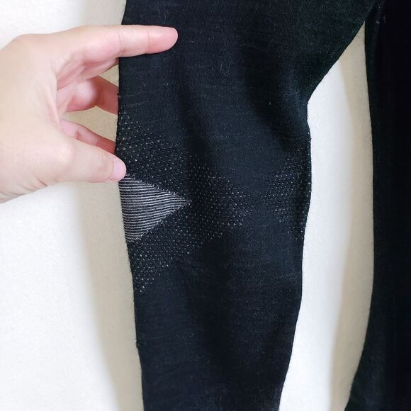 Smartwool Sweater Mens XL Intraknit Thermal Merino Crew Base Layer Gray Winter - Picture 3 of 12